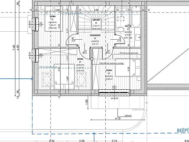 Törökbálinton az Újtelep városrészben eladó egy új építésű, Nappali + 3 szobás ikerházfél. #4